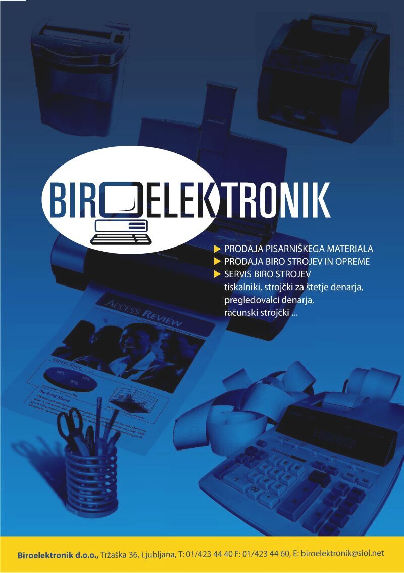 BIROELEKTRONIK TRGOVINA IN SERVIS D.O.O.